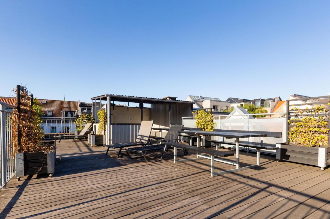 200 M Fra Rutebilstation - Privat Terrasse, Grill Apartment Aarhus Exterior photo